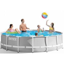 Piscine tubulaire INTEX Prism 427cm