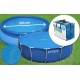 Bâche à bulles pour piscine Ø366cm