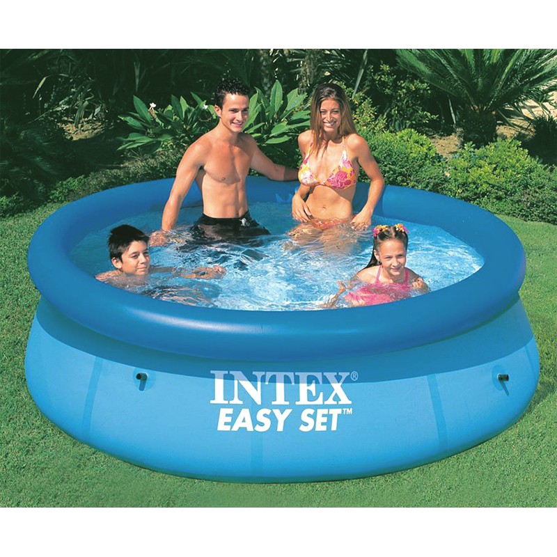 Intex Piscine gonfable 244 x 61cm bassin familiale pour enfants