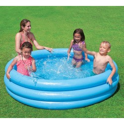 Piscine gonflable Crystal blue Ø168x40cm