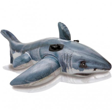 Requin blanc gonflable