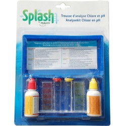 SPLASH Kit d'analyse pH et chlore