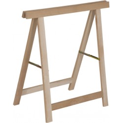 Tréteau en hêtre 75x75 cm