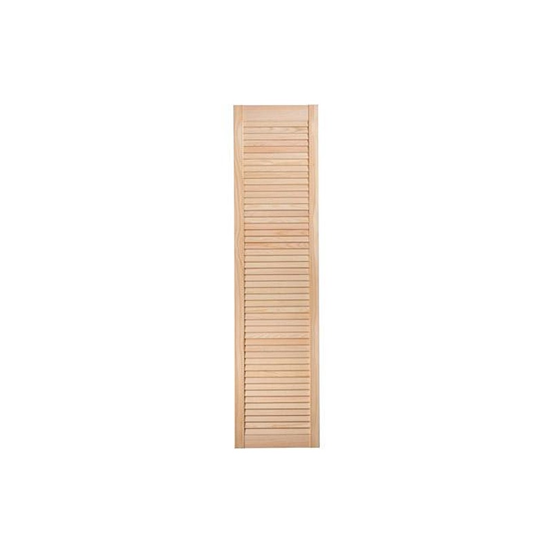 Porte Louvre pin massif 38x152 cm
