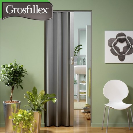 Porte accordéon GROSFILLEX Spacy gris