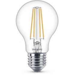 Ampoule Poire LED PHILIPS Claire ~60W WW ND