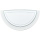 PLANET applique demi-lune blanc