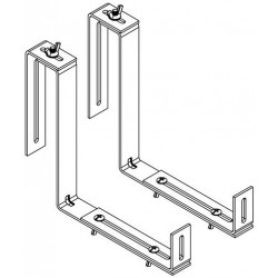 2 Supports blacon réglables pour jardinière