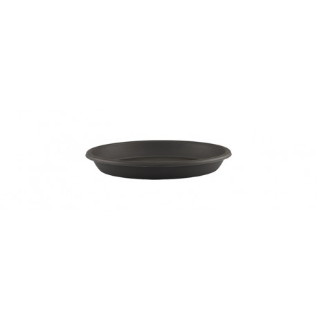 Soucoupe ronde PVC 11 anthracite