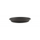 Soucoupe ronde PVC 13 anthracite