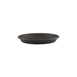 Soucoupe ronde PVC 13 anthracite