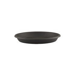 Soucoupe ronde PVC 15 anthracite