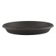 Soucoupe ronde PVC 30 anthracite