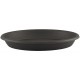 Soucoupe ronde PVC 35 anthracite