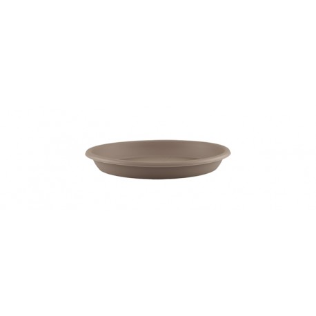 Soucoupe ronde PVC 11 taupe