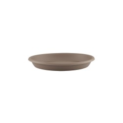 Soucoupe ronde PVC 13 taupe
