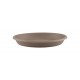 Soucoupe ronde PVC 18 taupe