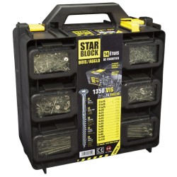 STARBLOCK coffret 1350 vis bois