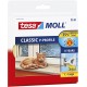 Bourrelet TESA Moll 'P' 6m Blanc - joint en "P"