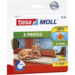 Bourrelet TESA Moll 'E' 6m Brun