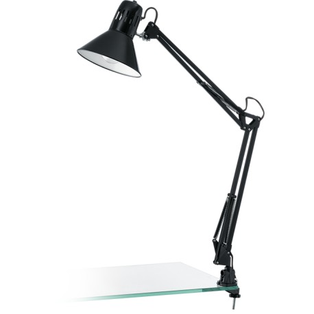 FIRMO Lampe d'architecte noire