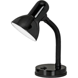 BASICA Lampe de bureau E27 noire