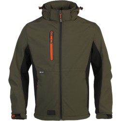 Veste HEROCK Softshell Trystan kaki