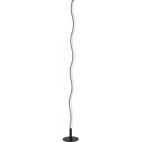 WAVE Lampadaire 1 barre ondulée LED