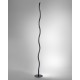 WAVE Lampadaire 1 barre ondulée LED