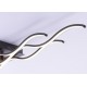WAVE Plafonnier 3 barres LED noir 97cm