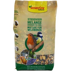 Mélange de graines fruits et insectes pour oiseaux du jardin 5 kg 