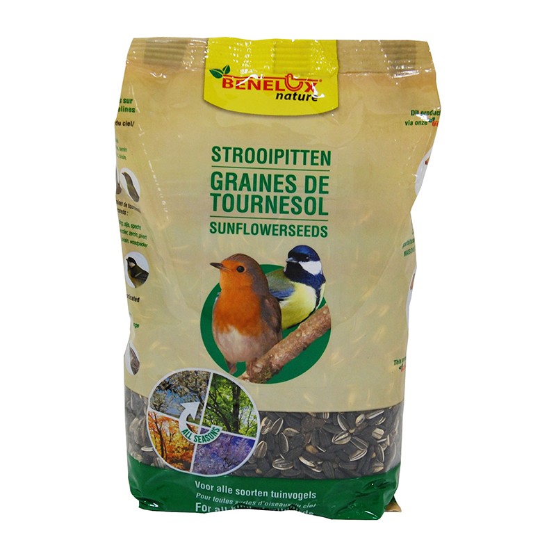 Graines de tournesols pour oiseaux du ciel 700gr