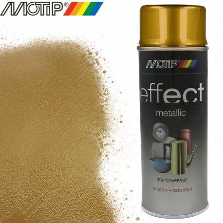 MOTIP DECO EFFECT spray or metallique 400 ml