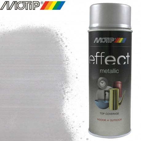 MOTIP DECO EFFECT spray argent alu 400 ml