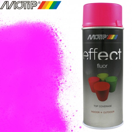 MOTIP DECO EFFECT spray rose fluo 400 ml