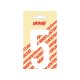 Chiffre "5" autocollant 90mm blanc