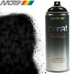 MOTIP CARAT spray noir brillant 400 ml