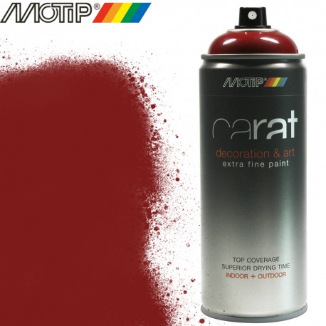 MOTIP CARAT spray rouge pourpre 400 ml