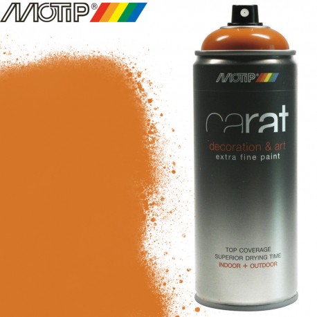 MOTIP CARAT spray orange jaune 400 ml