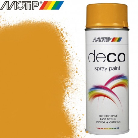 MOTIP DECO spray jaune or 400 ml