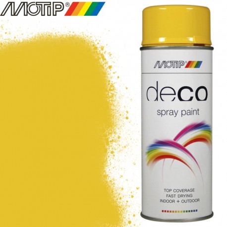 MOTIP DECO spray jaune colza 400 ml