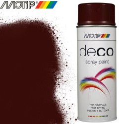 MOTIP DECO spray rouge fonce 400 ml