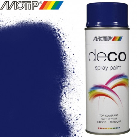 MOTIP DECO spray bleu outremer 400 ml