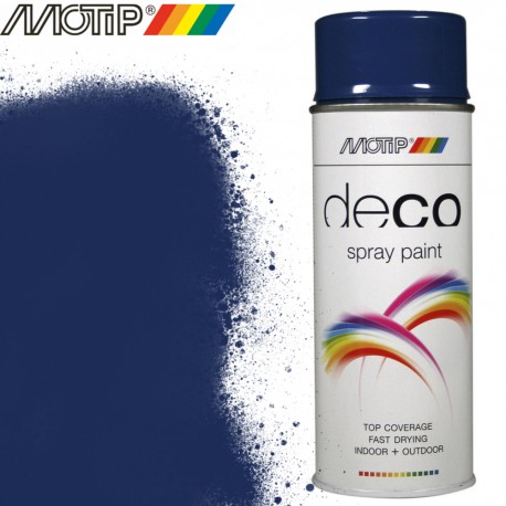MOTIP DECO spray bleu gentiane 400 ml