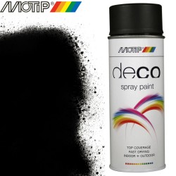 MOTIP DECO spray noir satin 400 ml