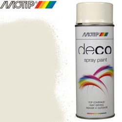 MOTIP DECO spray blanc brillant 400 ml
