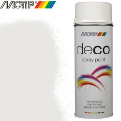 MOTIP DECO spray blanc trafic 400 ml