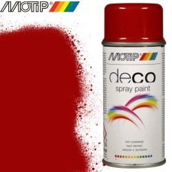MOTIP DECO spray rouge feu 150 ml