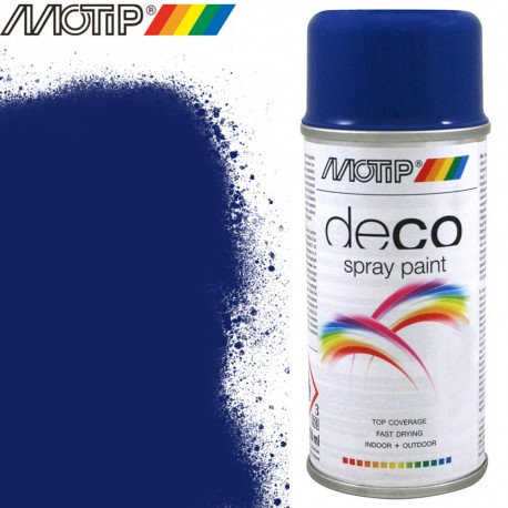 MOTIP DECO spray bleu gentiane 150 ml