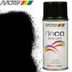 MOTIP DECO spray noir brillant 150 ml